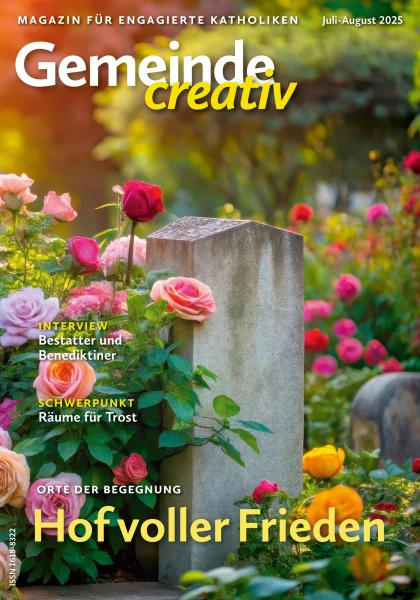 Ausgabe Juli-August 2025 mit Schwerpunkt Hof voller Frieden
