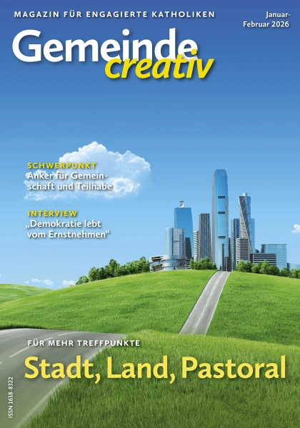 Ausgabe Januar-Februar 2026 mit Schwerpunkt Stadt, Land, Pastoral