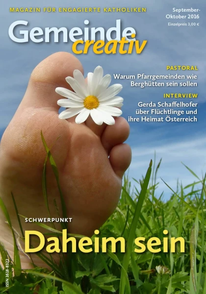 Ausgabe September-Oktober 2016 mit Schwerpunkt Daheim sein
