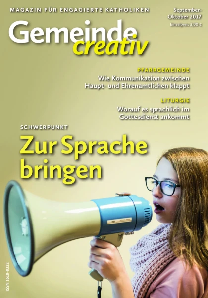 Ausgabe September-Oktober 2017 mit Schwerpunkt Zur Sprache bringen