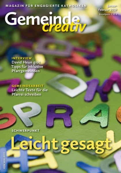 Ausgabe Januar-Februar 2019 mit Schwerpunkt Leicht gesagt
