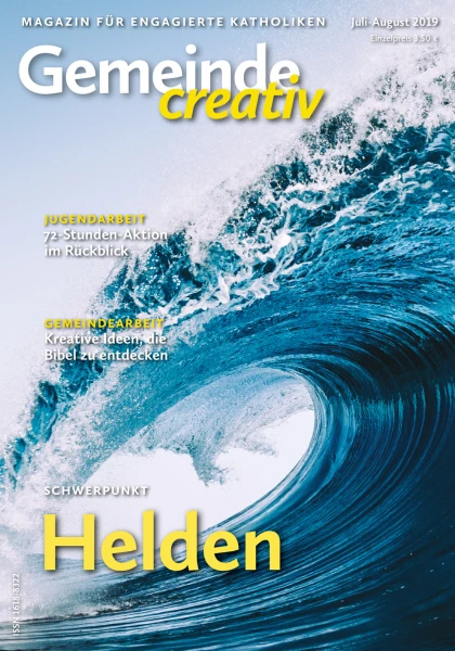 Ausgabe Juli-August 2019 mit Schwerpunkt Helden