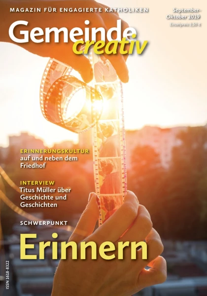 Ausgabe September-Oktober 2019 mit Schwerpunkt Erinnern