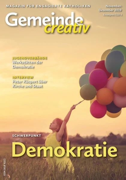 Ausgabe November-Dezember 2019 mit Schwerpunkt Demokratie
