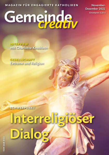 Ausgabe November-Dezember 2021 mit Schwerpunkt Interreligiöser Dialog