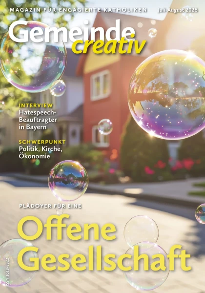 Ausgabe Juli-August 2026 mit Schwerpunkt Offene Gesellschaft